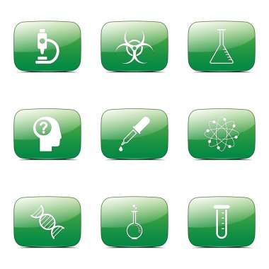 Bilim aletleri Icon set
