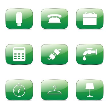 ev aletleri Icon set