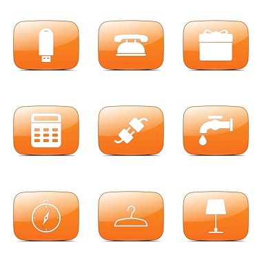 ev aletleri Icon set