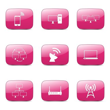 Telekom iletişim Icon set