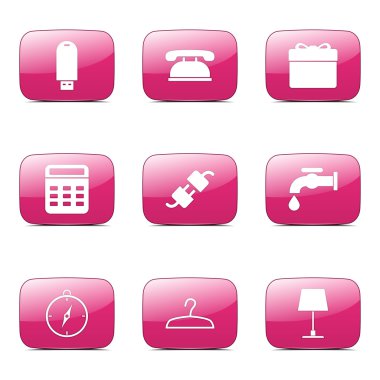 ev aletleri Icon set