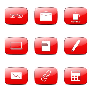 Office iş Icon set
