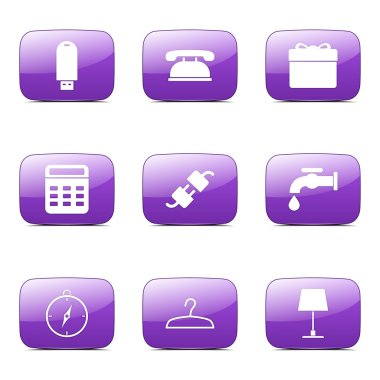 ev aletleri Icon set