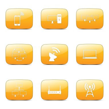Telekom iletişim Icon set