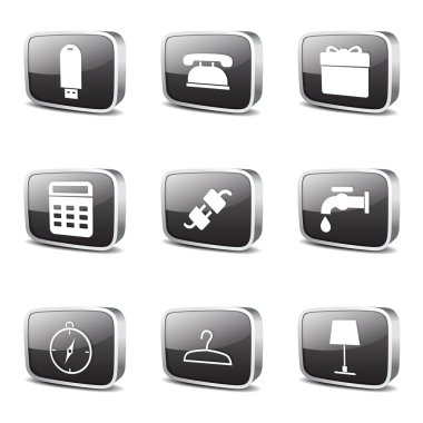 ev aletleri Icon set