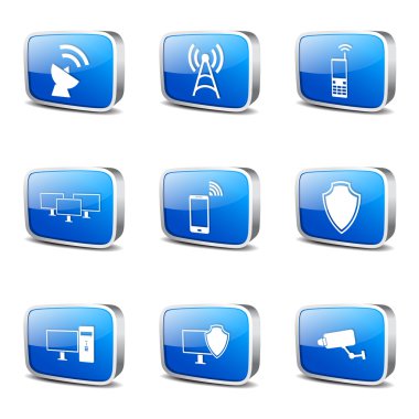 Telekom iletişim Icon set