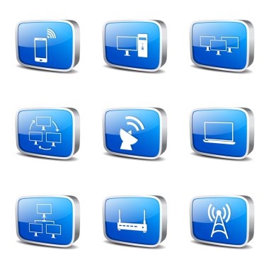 Telekom iletişim Icon set