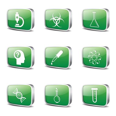 Bilim aletleri Icon set
