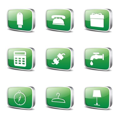 ev aletleri Icon set