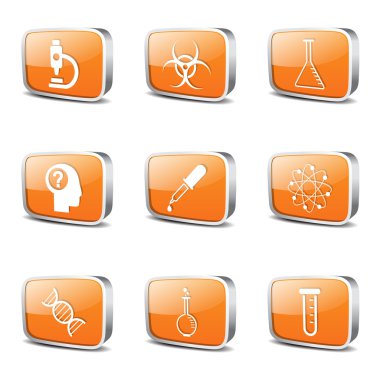 Bilim aletleri Icon set