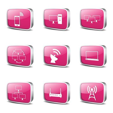 Telekom iletişim Icon set