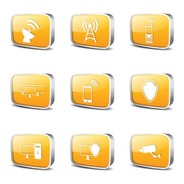 Telekom iletişim Icon set