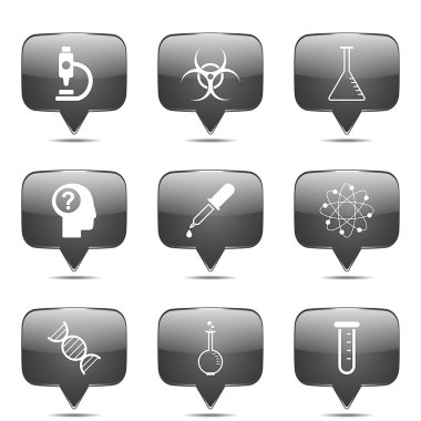 Bilim aletleri Icon set