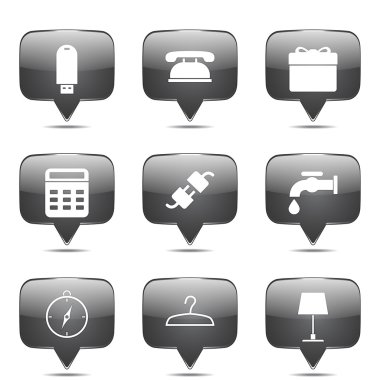 ev aletleri Icon set