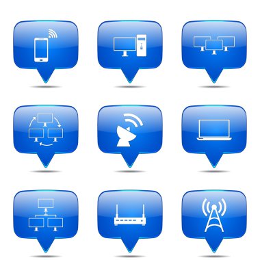 Telekom iletişim Icon set