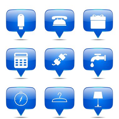 ev aletleri Icon set