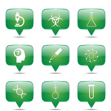 Bilim aletleri Icon set