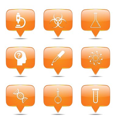 Bilim aletleri Icon set