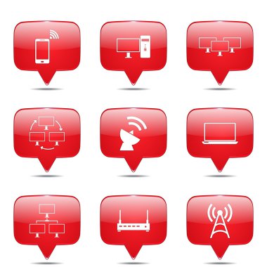 Telekom iletişim Icon set