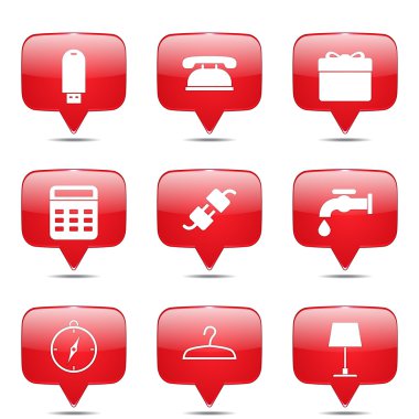 ev aletleri Icon set