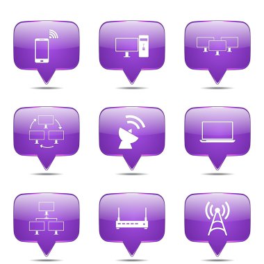 Telekom iletişim Icon set