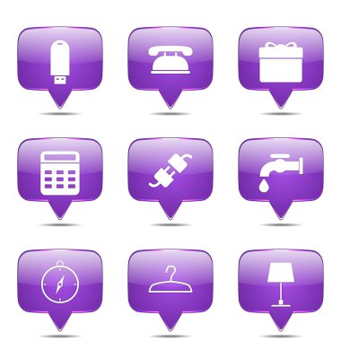 ev aletleri Icon set