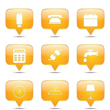 ev aletleri Icon set
