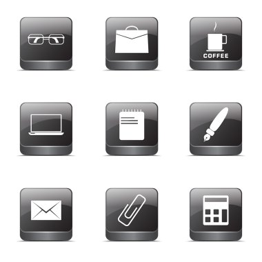 Office iş Icon set