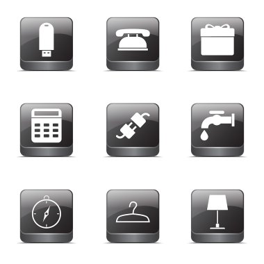ev aletleri Icon set