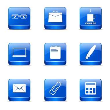 Office iş Icon set