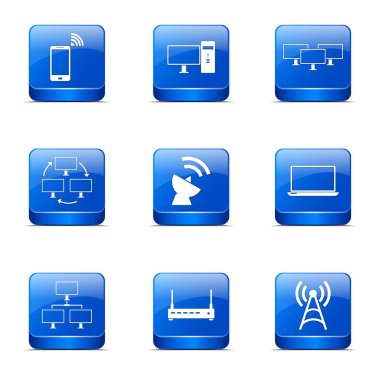 Telekom iletişim Icon set