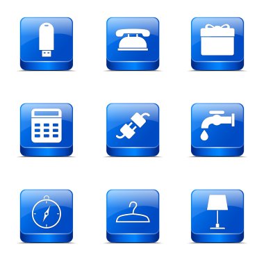 ev aletleri Icon set