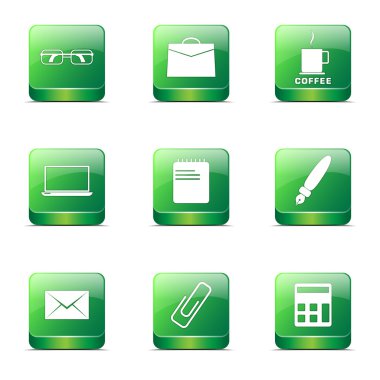 Office iş Icon set