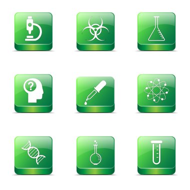 Science Instruments Icon Design Set