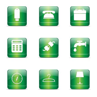 ev aletleri Icon set