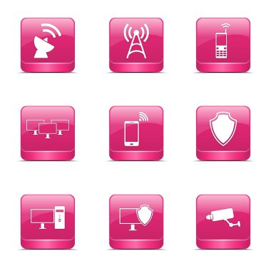 Telekom iletişim Icon set