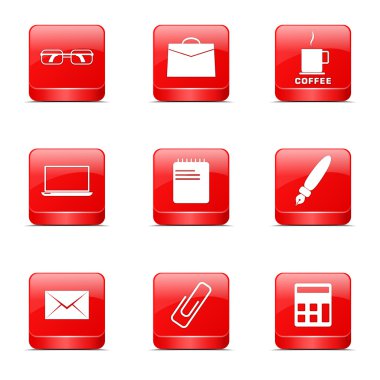 Office iş Icon set