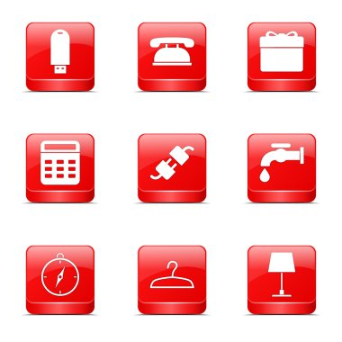 ev aletleri Icon set