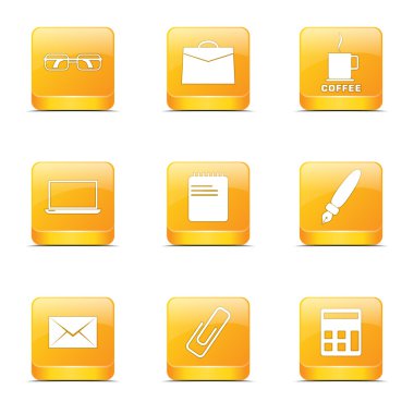 Office iş Icon set