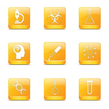 Bilim aletleri Icon set