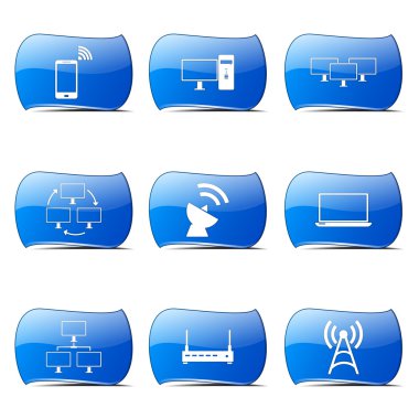 Telekom iletişim Icon set