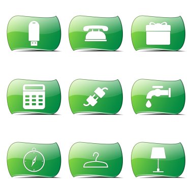 ev aletleri Icon set