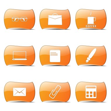 Office iş Icon set