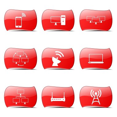 Telekom iletişim Icon set