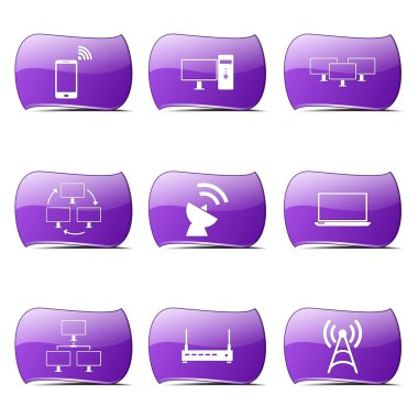 Telekom iletişim Icon set