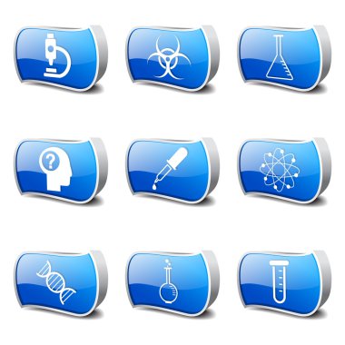 Bilim aletleri Icon set