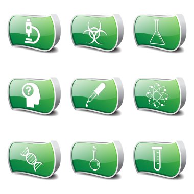 Bilim aletleri Icon set