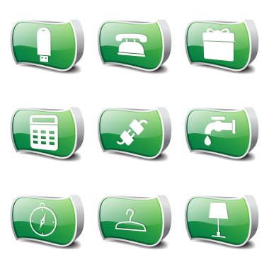 ev aletleri Icon set