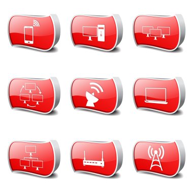 Telekom iletişim Icon set