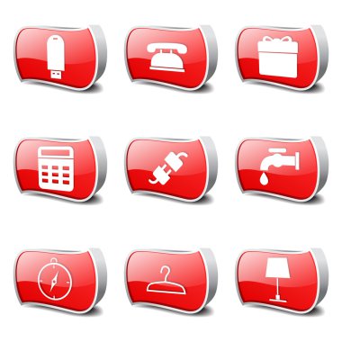 ev aletleri Icon set